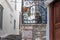 Cat in Traditional buildings and streets in Hydra Island