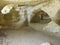 Catacombs carved in rock early christianity