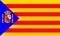 CATALAN FLAG 2 with the Spanish shield the best solution