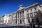 Catalan Generalitat government building at sant jaume square bar