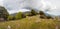 Catalan highlands panorama cloudscape