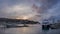 Catalina Ferry at Avalon, Santa Catalina Island night time Time Lapse