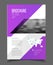 Catalogue cover design. Annual report vector illustration templa