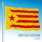 Catalonia indipendentist flag, community of Spain