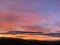 Catalonia sunset sky Spain, clouds, seagulls, mountains, autumn