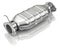 Catalytic converter with sensor flue gas