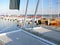Catamaran deck