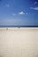 Catamaran & Empty Beach, Mississippi