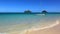 Catamaran on Lanikai beach