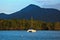 Catamaran Moored in Cairns Harbor