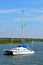 Catamaran sailboat