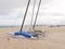 Catamarans on the beach of Fuerteventura