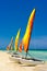 Catamarans at the beach of Varadero in Cuba