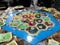 Catan The Settlers of Catan - a  family Communication and teamwork board game with buildings and roads