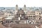 Catania aerial cityscape, traditional architecture of Sicily,  Southern Italy