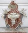 CATANIA, ITALY - APRIL 7, 2018: The angels and baroque marble stoup in Chiesa di San Nicolo