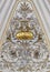 CATANIA, ITALY - APRIL 8, 2018: The baroque stucco in church Chiesa dell`Immacolata Concezione ai Minoritelli