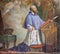 CATANIA, ITALY - APRIL 8, 2018: The painting of St. Francis de Sales in the church Chiesa di San Filipo Neri 1937