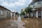 catastrophic flooding from heavy rainfall in Volos, Magnesia, Greece. Volos, September 6, 2023