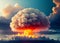 Catastrophic Nuclear Explosion. Generative AI