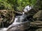 Catawba Falls in Pisgah National Forest