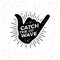 Catch the wave Black Shaka Vector illustration