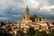 Catedral in the historic city of Segovia, Castilla y Leon, Spain