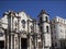 Catedral of San Cristobal on the Cathedral Plaza, famous religious and touristic landmark. Havana, Cuba