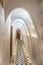 Catenary arcs in penthouse of Casa Batllo, Barcelona, Catalonia, Spain