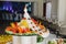 Catering buffet wedding event