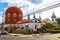 Cathedral of Alajuela church building red orange dome Costa Rica