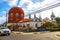 Cathedral of Alajuela church building red orange dome Costa Rica