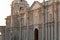 Cathedral of Arequipa, Peru at dusk