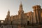 Cathedral of Arequipa, Peru at dusk