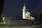 Cathedral Basilica di Santa Maria Assunta by night, Aquileia, Friuli, Italy