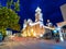 Cathedral Basilica of Salta at night - Salta, Argentina