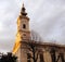 Cathedral of Belgrade. Sunset