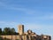 Cathedral bridge river beautiful city Spain horizon monuments