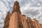 Cathedral building in Zacatecas Mexico