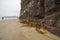 Cathedral Caves on Waipati Beach rise 30 metres above the flat sand