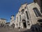 Cathedral church and Broletto (town hall) in Como