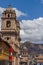 Cathedral Churches Bell Towers Cuzco Peru