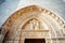 Cathedral decoration portal Santa Maria Assunta in Conversano