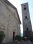 The cathedral dedicated to Saints Peter and Paul in the center of the town of Castelnuovo Garfagnana, Tuscany, Italy