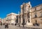 The Cathedral Duomo of Ortigia on Piazza Duomo in Syracuse, Sicily, Italy.