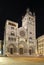 Cathedral in Genoa. Night. Italy