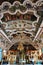 Cathedral interior in Trinity Sergius Lavra in Russia