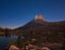 Cathedral Lake and Peak