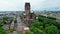 Cathedral of Liverpool - aerial view - LIVERPOOL, UK - AUGUST 16, 2022