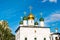 Cathedral of Meeting of Icon of Mother of God of Vladimir in the Sretensky Monastery in Moscow. Russia